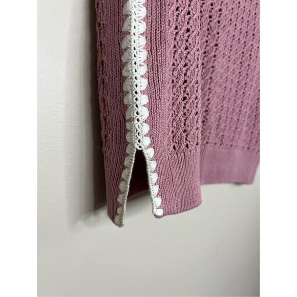 Varley Delany Knit Vest in Woodrose - Picture 6 of 8